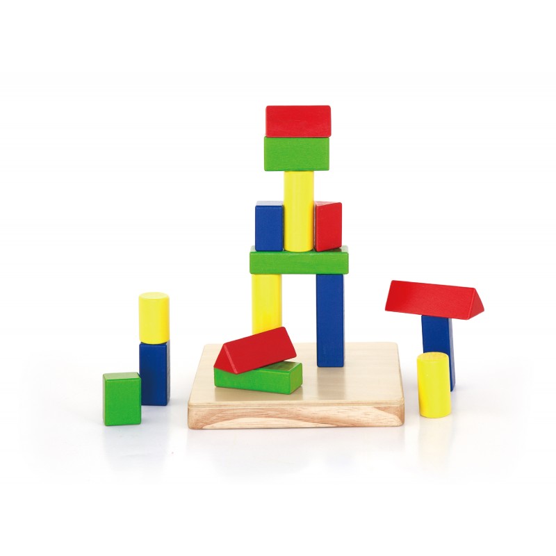 Puzzle sortator 4 forme geometrice, VIGA