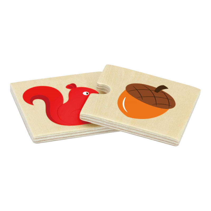 Puzzle sortator - Animale si hrana, VIGA
