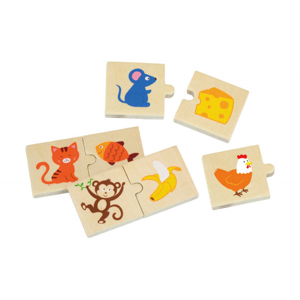 Puzzle sortator - Animale si hrana, VIGA