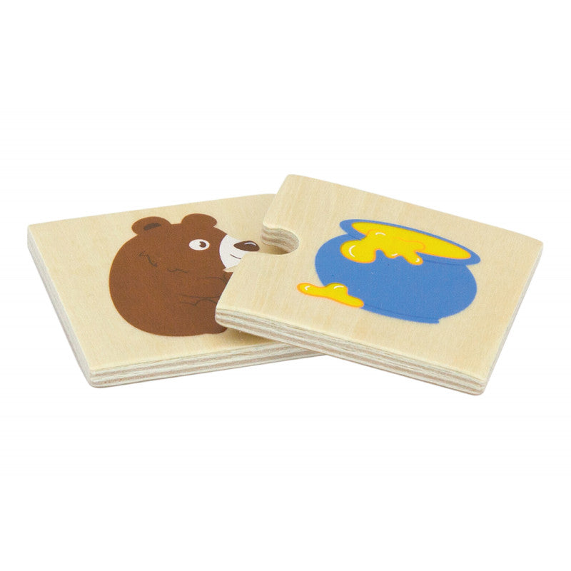 Puzzle sortator - Animale si hrana, VIGA