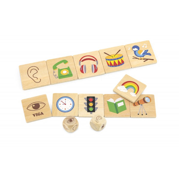 Puzzle sortator Invata simturile, VIGA