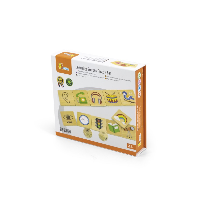 Puzzle sortator Invata simturile, VIGA