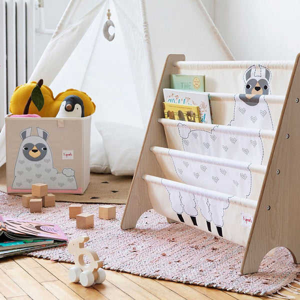 Raft organizator de carti pentru copii, Elefant, 3 Sprouts