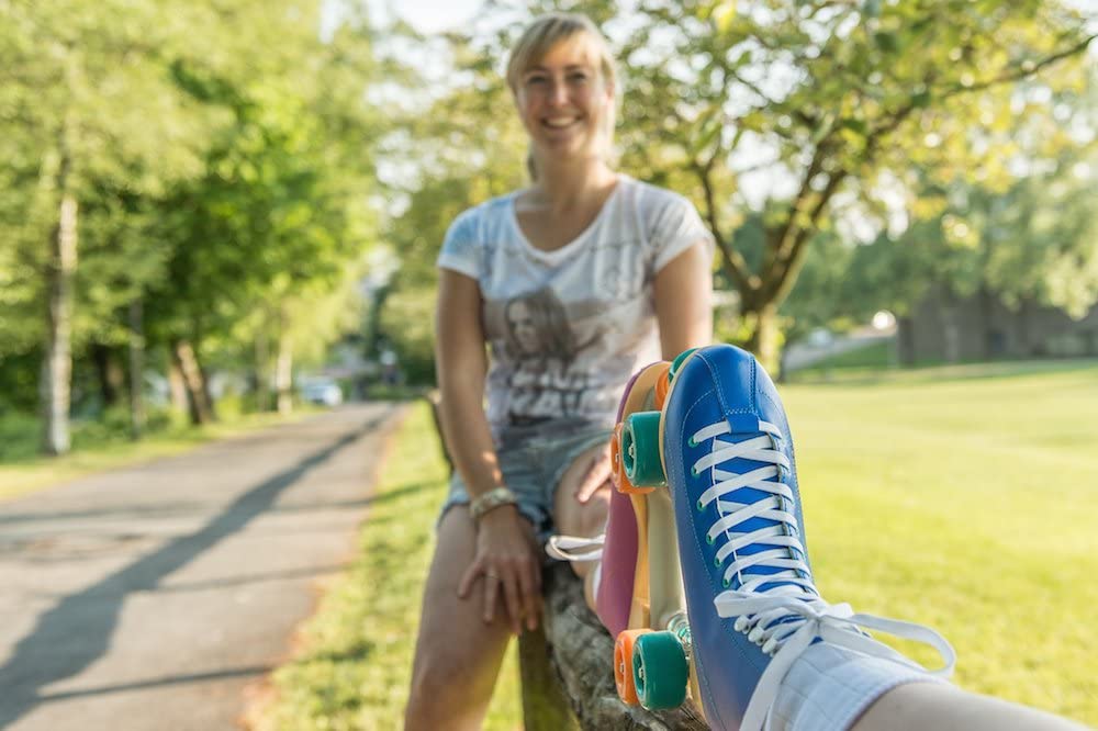 Role Disco Verde Mov Mărimea 38, Hudora