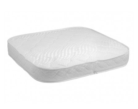 Saltea pentru patut copii, Cocos, potrivita pentru Patut Evolutiv 7in1 Rotund, Mini, 73 x 73 x 10 cm, Waldin