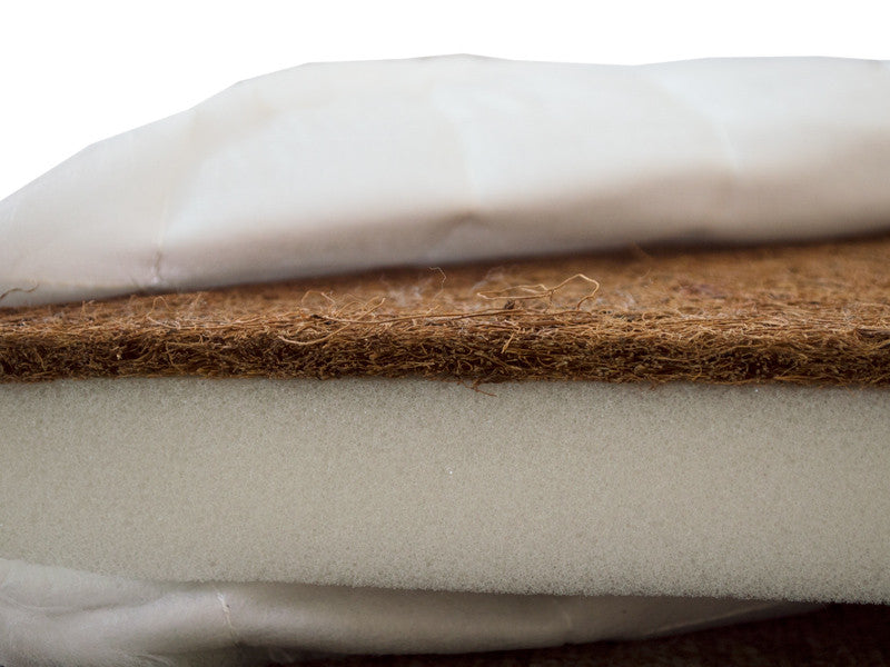 Saltea Pliabila copii MyKids Spuma-Cocos, 120 x 60 cm, Woodies Safe Dreams