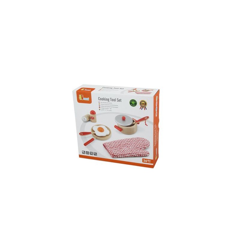 Set accesorii pentru gatit - rosu, VIGA