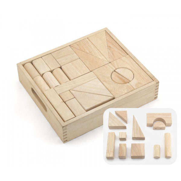 Set blocuri arhitecturalede construit, natur - 48 buc, VIGA