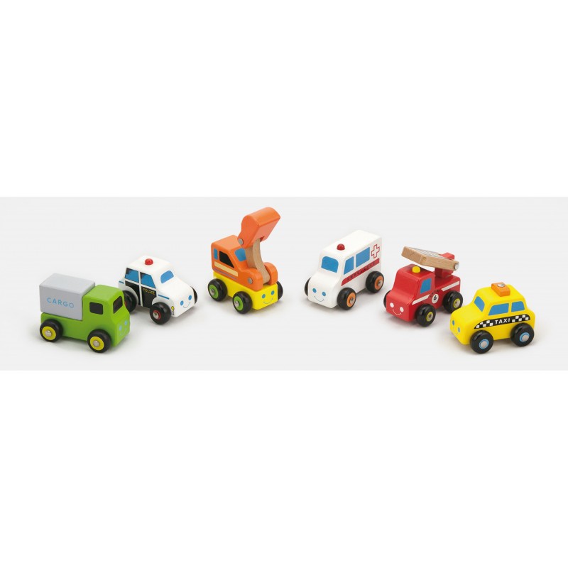 Set de 6 minivehicule - serviciul de urgente, VIGA