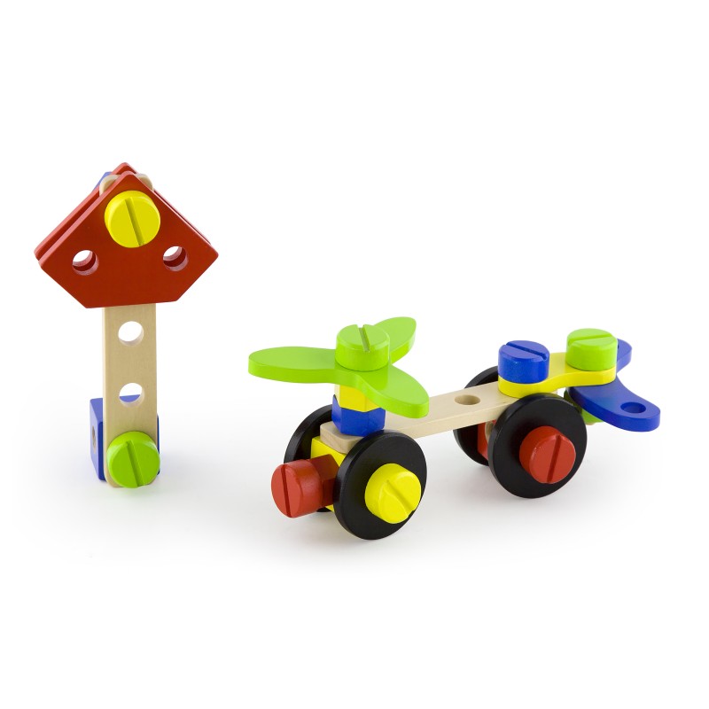 Set de constructie cu 68 de piese, VIGA
