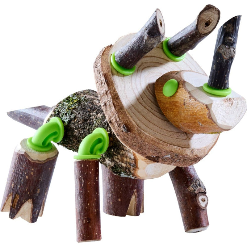 Set de constructie dinozauri Terra Kids, Haba