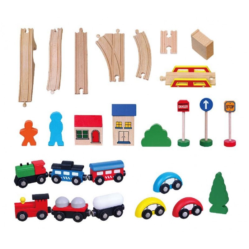 Set de trenulete din 49 de piese, VIGA