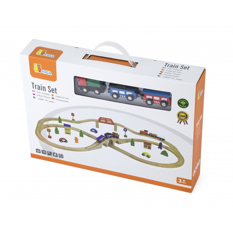 Set de trenulete din 49 de piese, VIGA