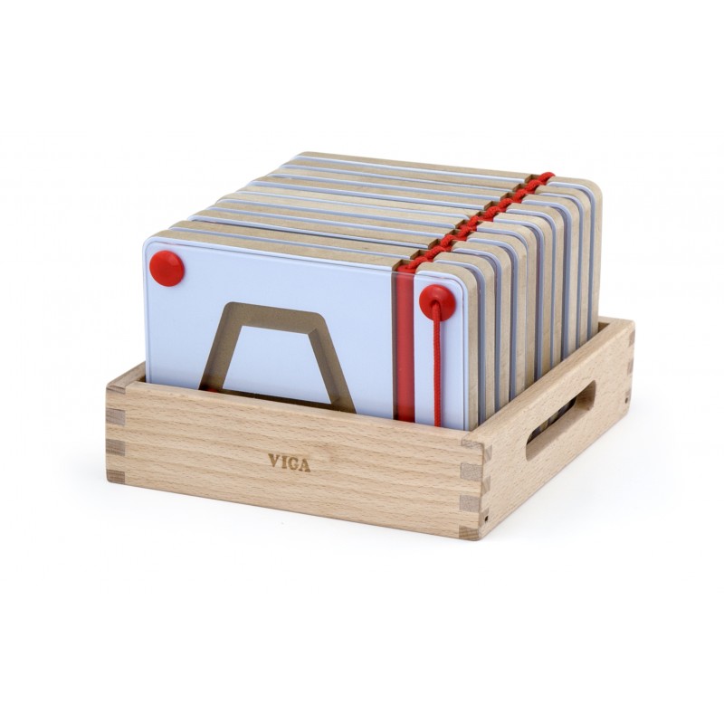 Set magnetic de scriere - Forme geometrice, VIGA