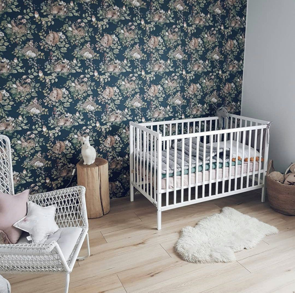 Set  - Patut Bebe, 120 x 60 cm, din Lemn Masiv, Dream Alb+ Saltea Cocos Confort II 10 cm, Woodies Safe Dreams