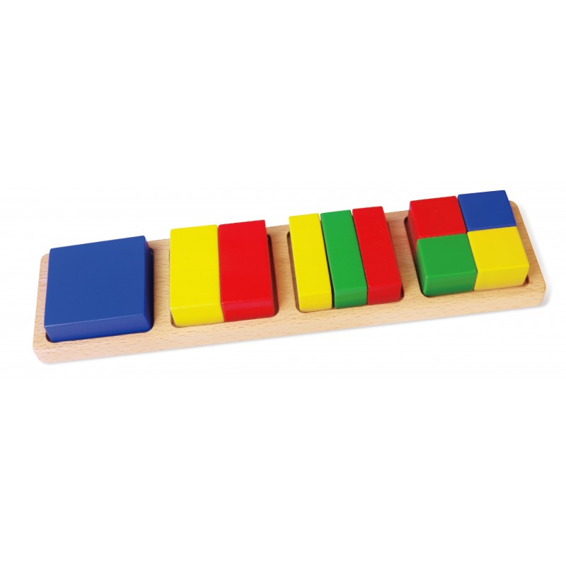 Sortator - blocuri din lemn matematice, VIGA