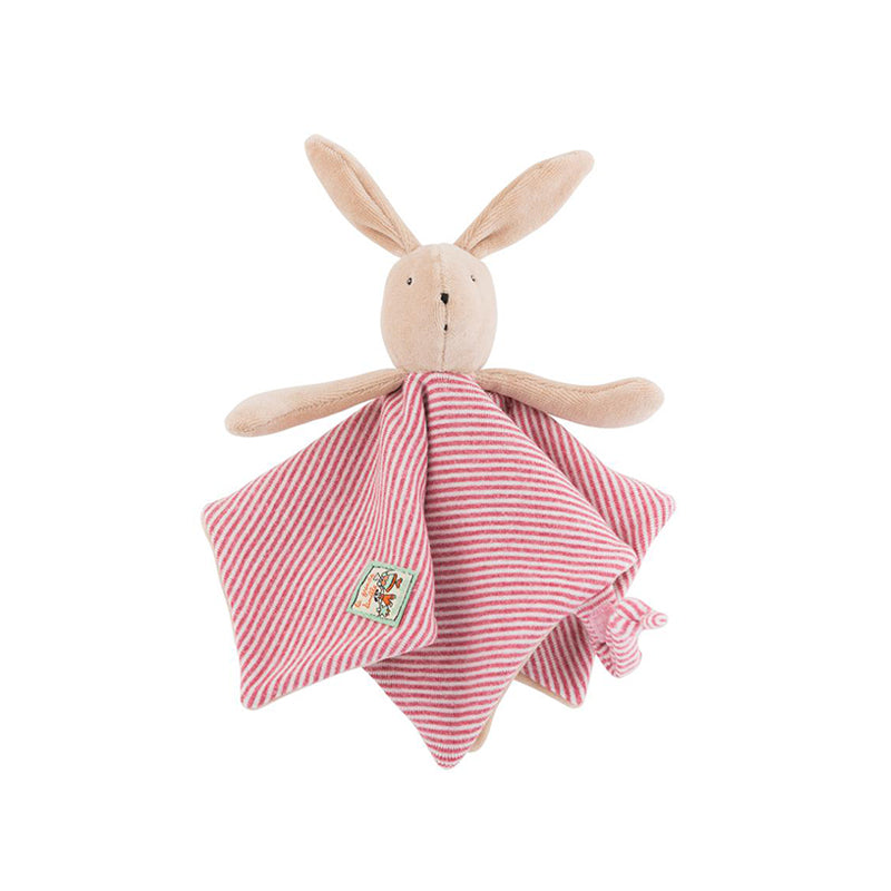 Jucarie de plus doudou iepurica Silvana, 0 ani+, Moulin Roty