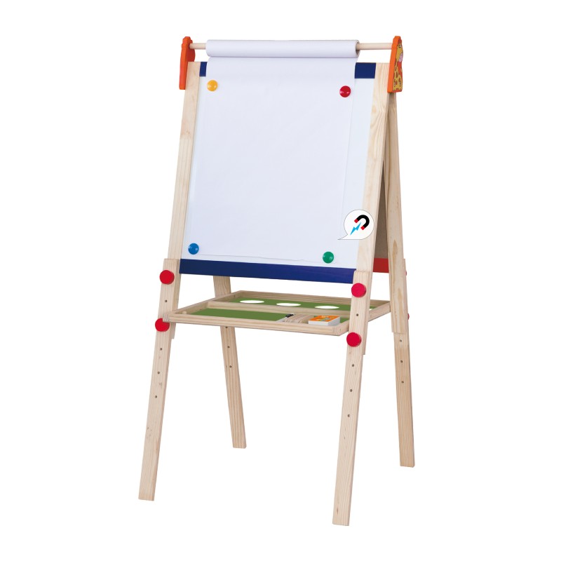 Tabla educationala dubla - magnetica si neagra, cu accesorii, VIGA