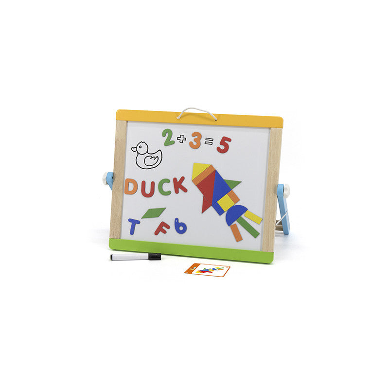 Tabla magnetica si de scris, multifunctionala, cu accesorii, VIGA
