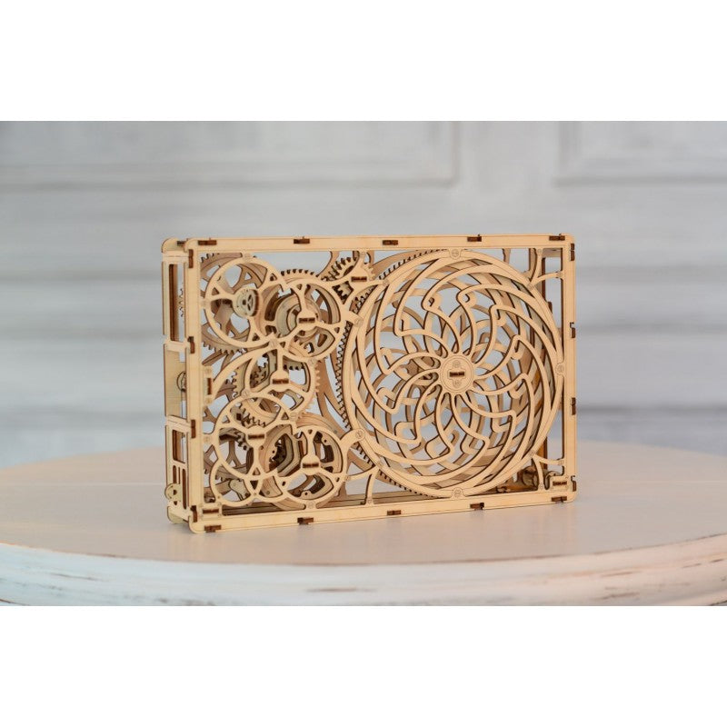 Tablou iluzie optica (Kinetic Picture) puzzle 3D, Wooden City