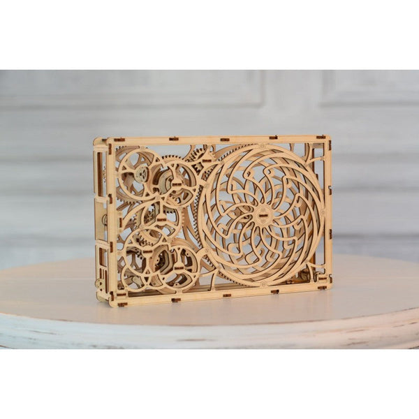 Tablou iluzie optica (Kinetic Picture) puzzle 3D, Wooden City