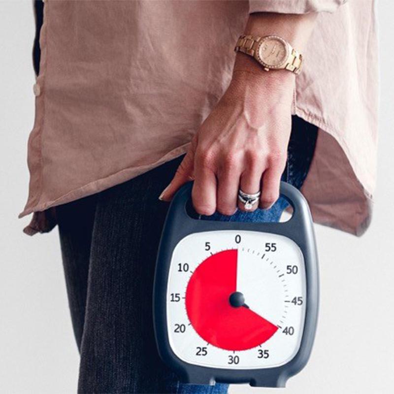 Ceas temporizator Time Timer Plus, negru, Robo - Manute Creative