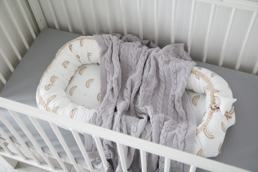 Babynest Rainbow, Cuib Pentru Bebelusi, Ajustabil, Tiny Star