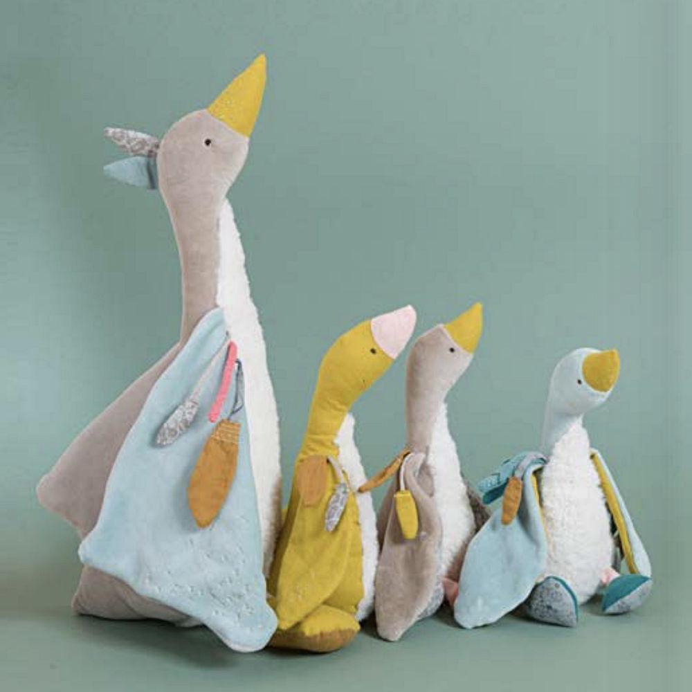 Jucarie de plus gasca galbena Bambou, 10 luni+, Moulin Roty - Manute Creative