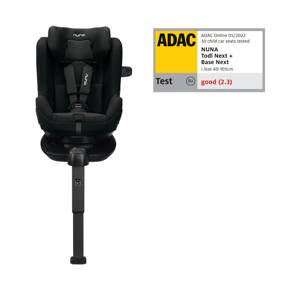 Scaun auto rotativ i-Size TODL next Caviar, 40-105 cm, testat ADAC, NUNA