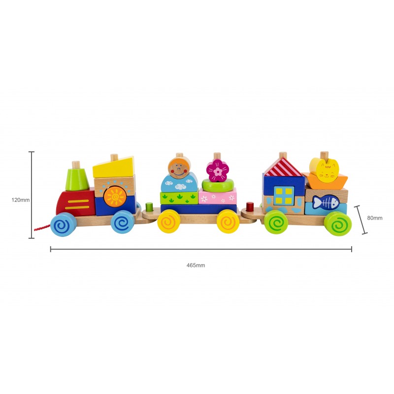 Trenulet modular colorat, VIGA
