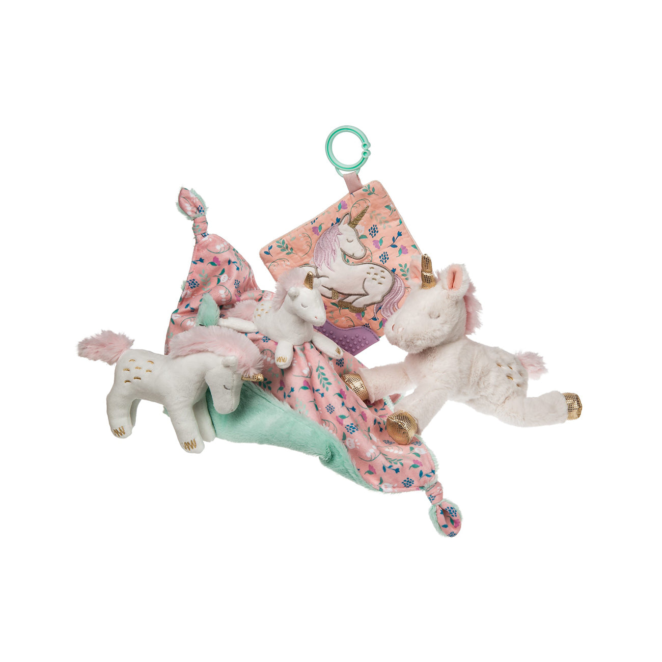 Jucarie plus doudou, Unicorn, 33x33 cm, +0 luni,  Mary Meyer