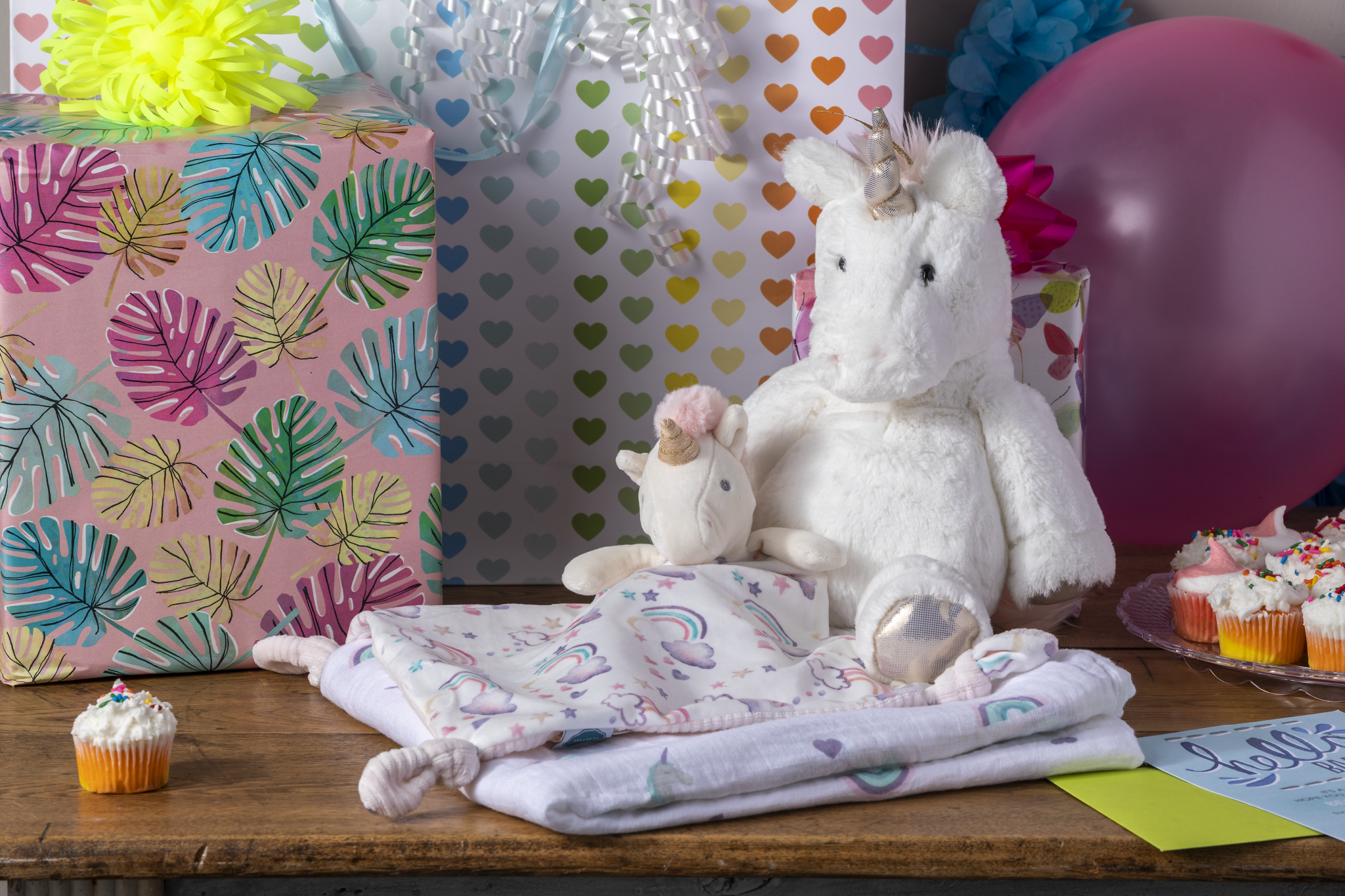 Jucarie plus doudou, Micul Unicorn Knottie, 25x25 cm, +0 luni,  Mary Meyer