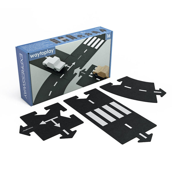 Traseu auto Expressway, 16 piese, Waytoplay