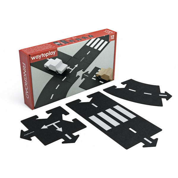 Traseu auto Ringroad, 12 piese, Waytoplay